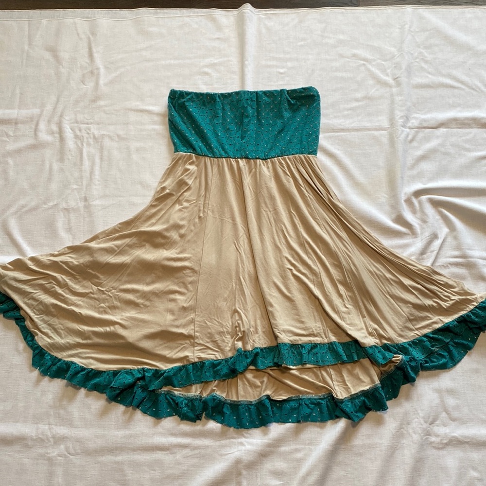 Judith March strapless dress medium